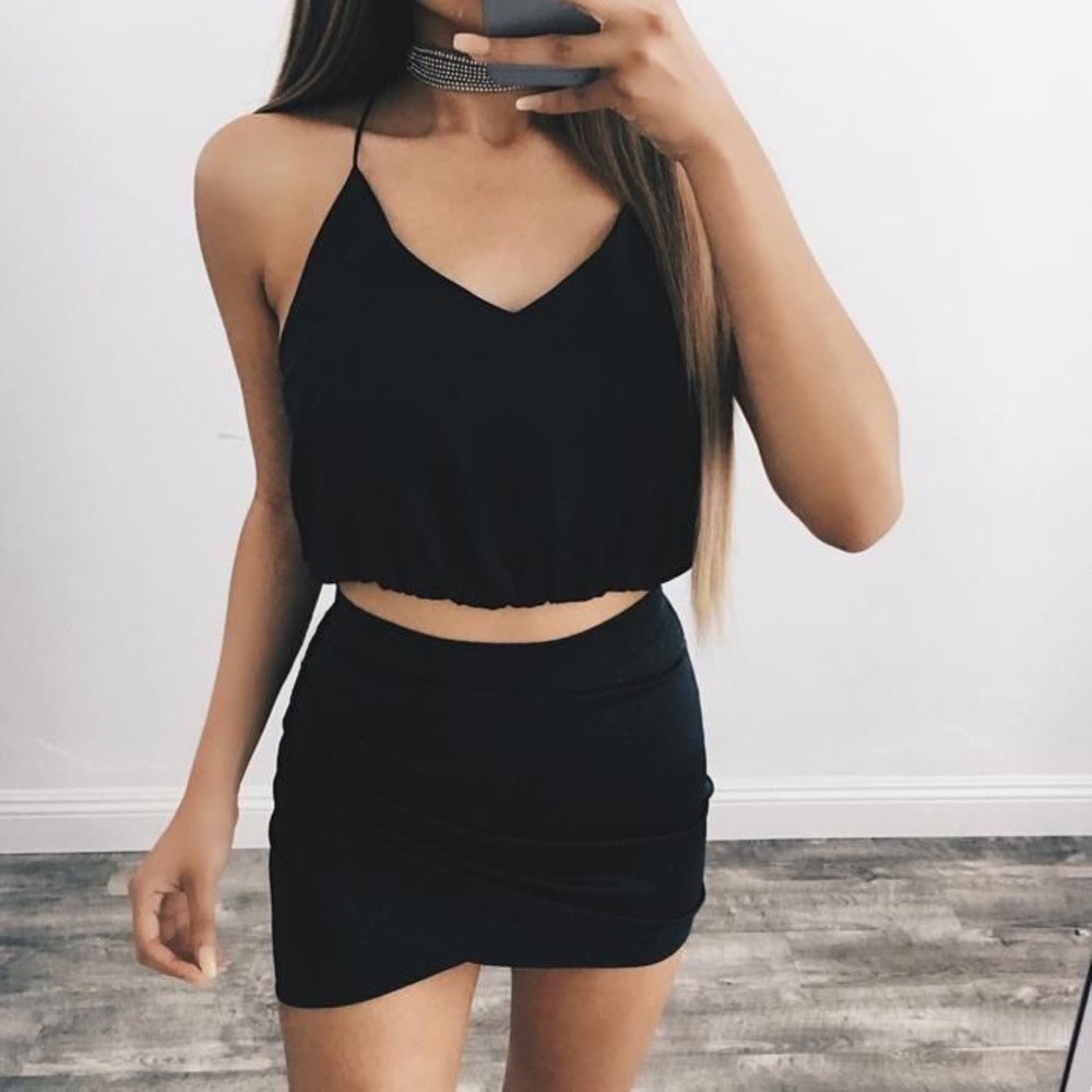 OOTD Fash Alexus Silk Matching Set